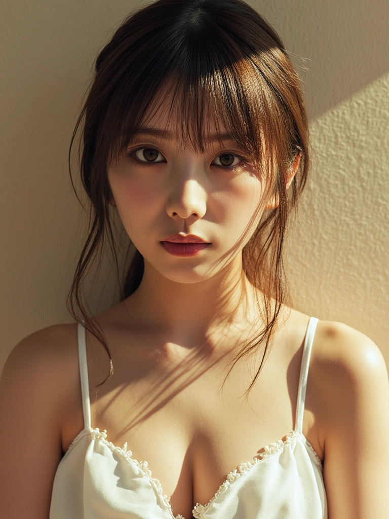 (Photorealistic:1.4)、highest quality、Very delicate and beautiful、High Detail、Beautiful and bright cinema lighting、Brighten face、(((Blank dark background))))、One girl、15-year-old student、Tifa_Lockhart、whole body、Black T-Bag、Lower Breast、wet white bikini、Belly button、Black-haired、Hair length、Elbow Handbags、Beautiful Detail Red Eyes、(Anime-style realistic erotic woman sitting on the ground、I overdo it and lose my hip)、(Arms tied behind back)、(Mount Position)、(from the front)、(From above)、(Close-up)、(Upper body)、(Ahegao、Terrorist、Lament:1.1)、Estrus、(Please open your face facing upwardouth as wide as possible.)、(Heavy drooling)、(Respect)、Wet Eye Makeup、Perfect Face、(Highly detailed eyes、nose、mouth、tongue)、((Begging for forgiveness、craving)、((Spraying a large amount of white translucent adhesive liquid、Wet skin))
