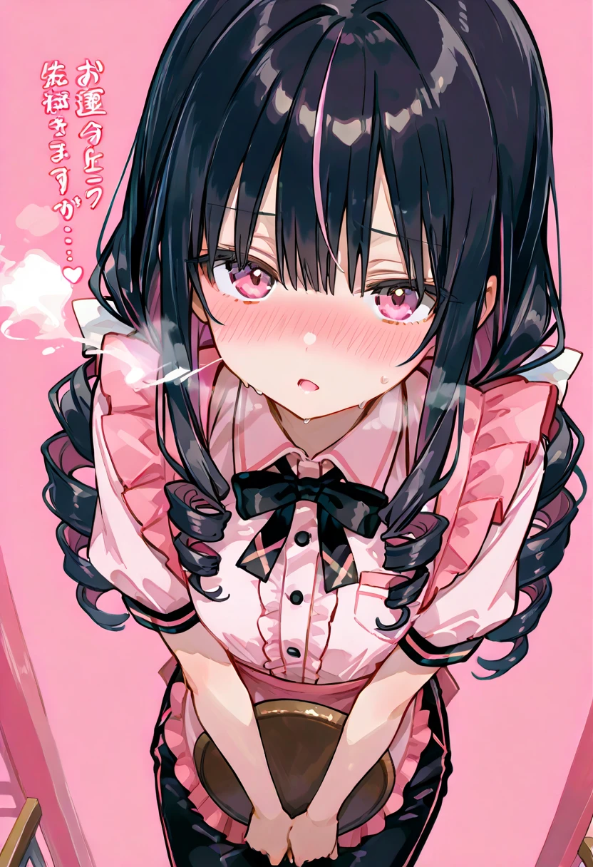 Body covered in 、Naked、、Covered in semen,girl,Black Hair、Shaggy Hair、Naked、Ahegao、Creampie、Climax、Heart shaped pupil、uniform、long