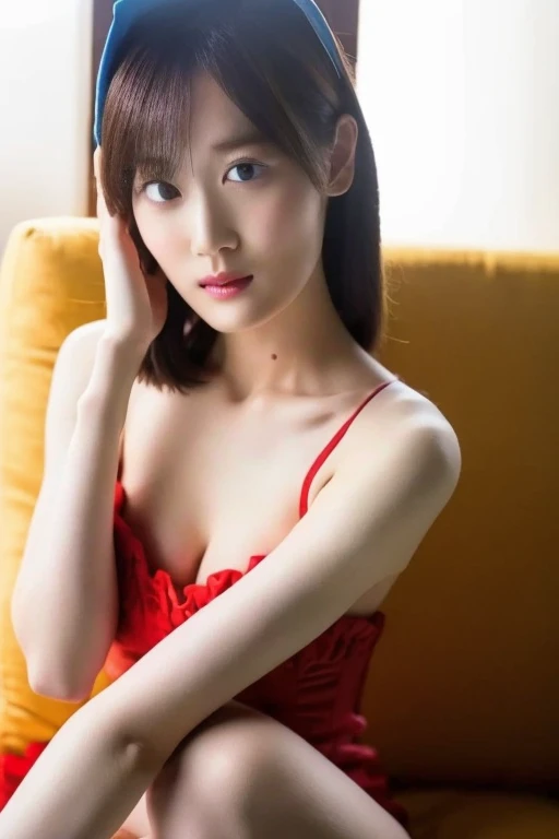 (slightly above), (best quality: 1.5), (realistic: 1.5), (1 person: 1.5), (very detailed), (high resolution), 8k, (naked overalls), (medium breasts), Natural colored lips, cute smile, Japanese woman, 20 year old girl, (Beautiful and elaborate face), (Perfect and beautiful face), (Big eyes), (Beautiful and elaborate face), (Beautiful eyes with left and right balance) , beautiful double eyelids, perfect and beautiful face, thin arched eyebrows, slim face, (slim figure), beautiful thin nose, beautiful skin, (medium bob hair), natural bangs, fair skin, frontal lighting, (lighting the face), brunette eyes, slim waistline, slender beautiful legs, public bath, naked in overalls cleaning the bathroom, public bath, hold a mop in hand,