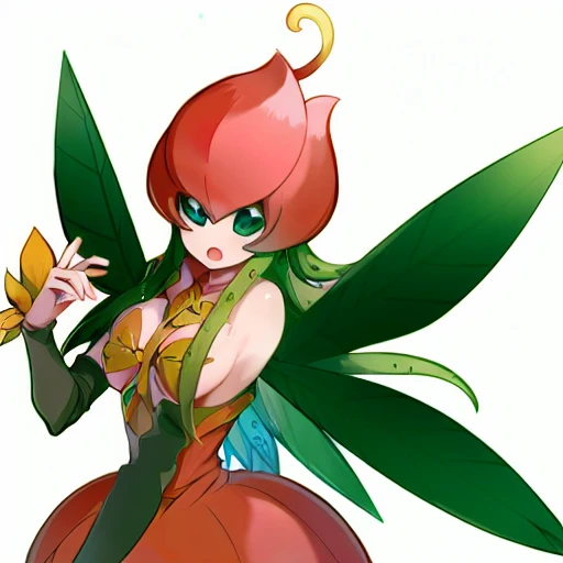 Zyra - Rise of the Thorns - League of Legends a high definition, 8k, Cara detallada, agarrando su pecho, mostrando su pecho, ((senos grandes)), delgado y delgado, body of equal proportion in his chest)), Front view, cuatro dedos y 1 pulgar, ((2 manos de cabello rubio, random facial expression to viewer, Mejillas sonrojadas, posicion del cuerpo aleatoria, perspectiva random, mature, tall
