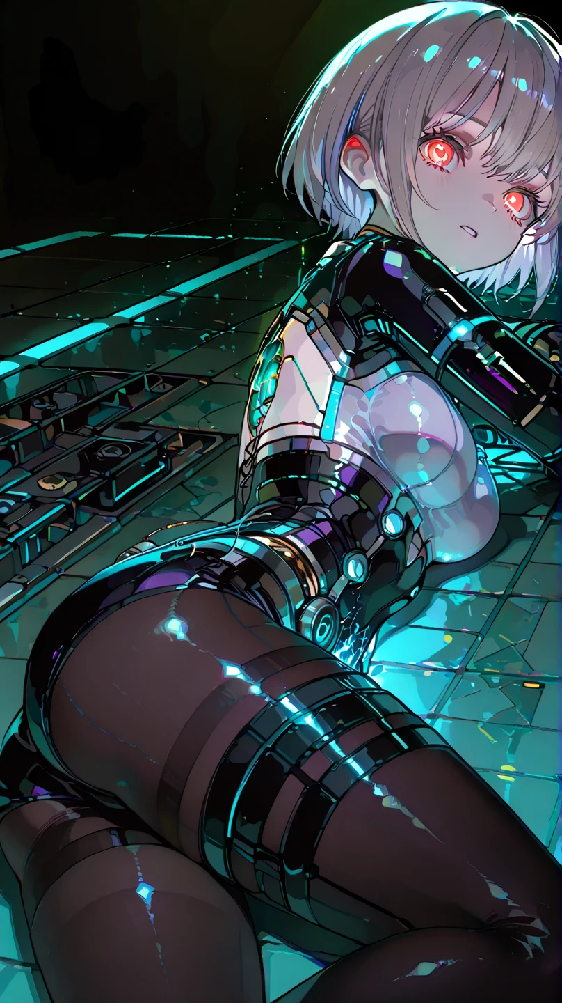 (masterpiece),(Highest quality),(Super detailed),(Best illustrations),(Best Shadow),(Absurd),(Detailed Background),(so beautiful), 16K, 8K,(Best illustrations),(Best Shadow), (so beautiful)Minato Akua, One person, alone, Big Breasts, , , fluorescent pink eyes, slender waist , heart-shaped pupils, , , Oculogyric crisis, , empty eyes, blank eyes, Perfect figure, , paw pose, Arched back, tongue out, , , orgasm, afterglow, erotic smile, , , Open your mouth languidly, bunny suit, , , , Sexy posture, , , cross-eyed, rolling eyes, , water eyes, , Hypnosis Facility, Brainwashing, , , saliva trail, , shiny skin, BDSM, Breast fetish, , , torogao, ahegao, BREAK, , Dramatic lighting, , , , night, , , Torrent of Light, mysterious, spoken heart, brainwash ,