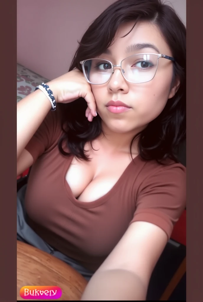 Put breasts and changed clothes
