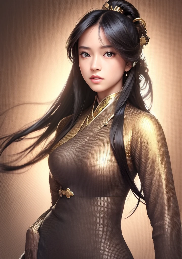 (8K,Photoreal born写真 highest quality;1.4) 1 mature female,Super beautiful(lifelike face) ,(long black hair),Gorgeous Japanese women's traditional costumes,seduce the viewer,beautiful expression,moist black eyes,Queenのメイクアップ,(Queen),Charm,small breasts,Golden decoration,Super high resolution,surreal,high details,rich colors, Backlight, cinematic lighting, film grain, born, 50mm lens, Nikon D850,smile,Super realistic,highest qualityのフォトリアリスティックなRAW写真。Bright colors,perfect woman image,fantasy art,character art,background,A room in a big mansion,