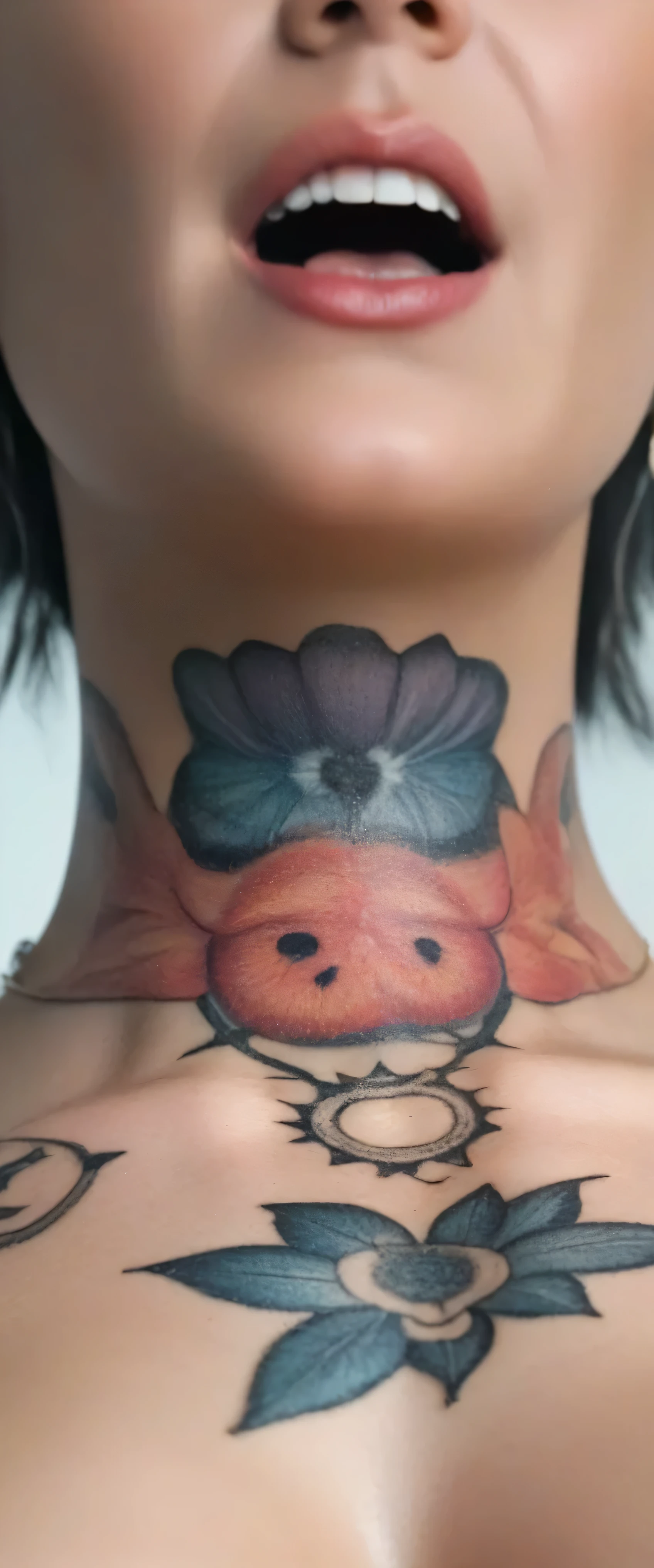 masterpiece, best quality, 1girl, <lora:kwFemaleBeta42_SDXL_v1:1>,
black, horror, ghost, misty, floating, chinese, stomach tattoo, nipple piercing, cleavage, waifu,