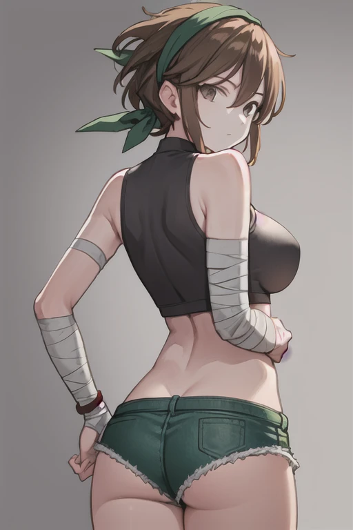 ultra-detailed, masterpiece, best quality, high resolution, female, flashing belly, showing a glimpse of navel a little, wearing a long t-shirt, lifting up shirt a little, from below, looking down on, teasing