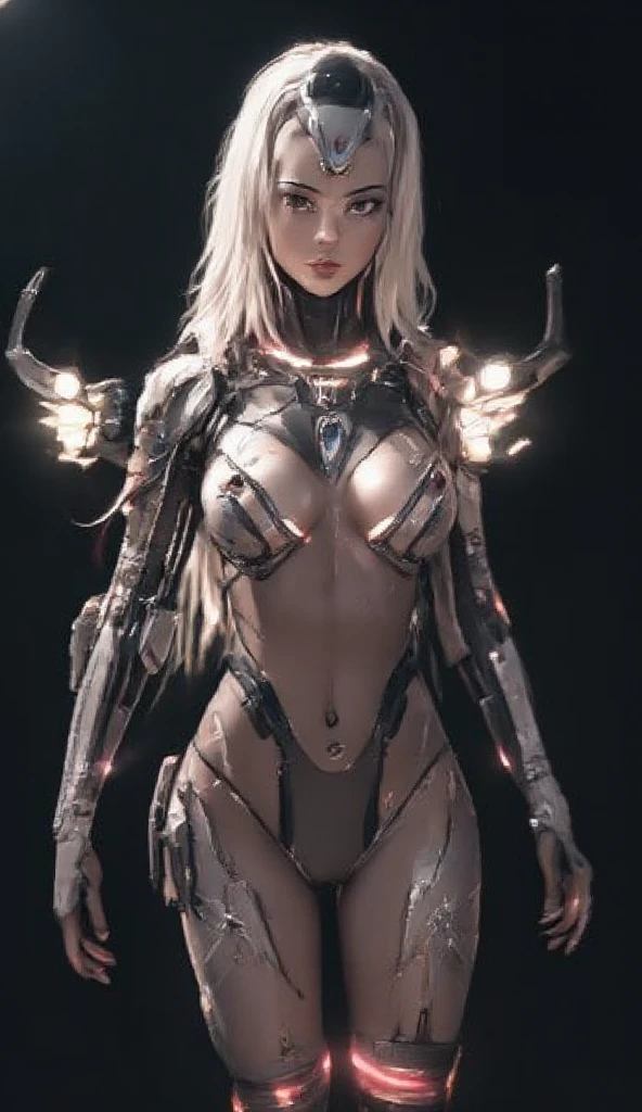 gold eyes, high detail, stern look