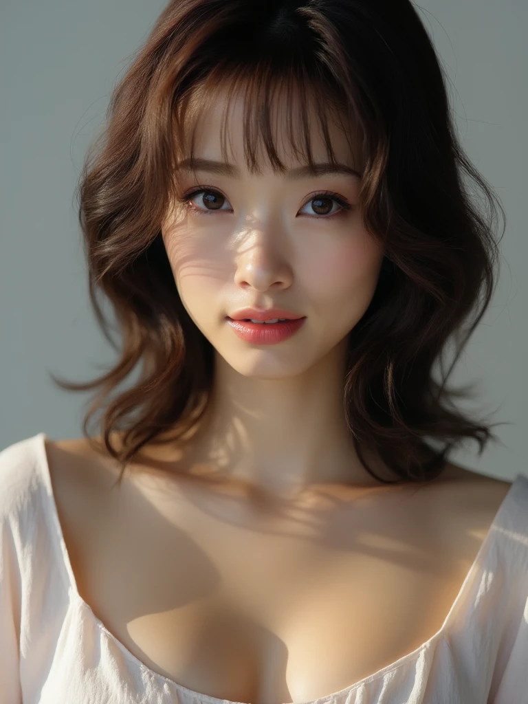 Top quality, realistic, very delicate and beautiful, RAW photos, professional lighting, face lighting, depth of field, single focal, whole body, 1 woman, (pureerosface_v1: 0.33), (ulzzang-6500: 0.33),