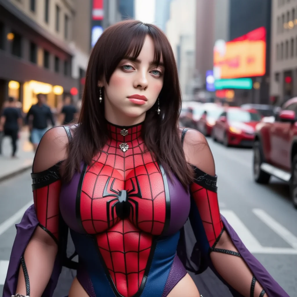 Anne Hathaway、マーベルコミックの映画Poster、so beautiful、Movies about Spider-Man、sexy、whole body、Wearing a skirt、Premiere Date、Poster、belly buttonを突き出す、new york、She's wearing a ripped Spiderman suit、The suit is torn、Wearing a skirt、Red and black color scheme、dynamic、masterpiece、Highest quality、Super detailed、Very detailed、Delicate and beautiful shine、Ultra-high resolution、Cinematic、break、breakドロップ、(Torn clothes:1.5)、(Wet clothes:1.4)、Bare shoulders、Real Rain、Wet Hair、belly button、Exposed Skin、sexyな肩を披露