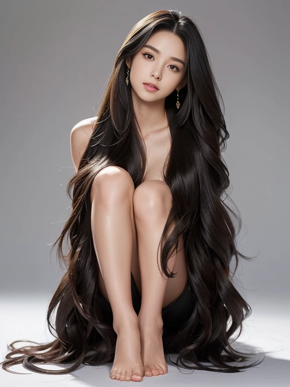 (Upper Body Shot:1.1) (She does random sway back stance in front of a white wall:1.4) ((highest quality)), ((masterpiece)), (Familiar), (Get used to it) (Her hair is incredibly wavy:1.5) (Very long hair down to the ankles!!!!! highest quality Highest detail Very long hair down to the ankles!!!!! Forever growing hair Flowing hair Amazingly straight hair Very shiny and thick hair Abnormally long hair that lasts forever!!!!! Flowing Hair on both ends!!!!!!!!! Very long hair down to the ankles!!!!! Very long hair down to the ankles!!!!! Thick and shiny hair Very free hair Abnormally long hair!!!!! Beautiful silky hair Beautiful and shiny hair Beautiful and shiny hair Beautiful silky hair Very long hair down to the ankles!!!!! Very Abnormally Long Hair!!!!! Very Abnormally Long Hair!!!!!) (highest quality The best ultra-fine Very long hair down to the ankles!!!!! highest quality Highest detail Very long hair down to the ankles!!!!! Forever growing hair Flowing hair Amazingly straight hair Very shiny and thick hair Abnormally long hair that lasts forever!!!!! Flowing Hair on both ends!!!!!!!!! Very long hair down to the ankles!!!!! Very long hair down to the ankles!!!!! Thick and shiny hair Very free hair Abnormally long hair!!!!! Beautiful silky hair Beautiful and shiny hair Beautiful and shiny hair Beautiful silky hair Very long hair down to the ankles!!!!! Very Abnormally Long Hair!!!!! Very Abnormally Long Hair!!!!!) (Her hair color is dark brown) Perfect Woman'face (She has a typical Japanese build and skin color..., Her skin is very high quality and ultra high definition.、very beautiful and glowing skin) (Her face is dignified and sexy)(She achieved her sexy look with the help of a professional makeup artist.。... Lipstick is natural red The eyeliner is a beautiful black) (She's wearing shiny white lingerie) ((Her bangs are completely cut off.)) (She has a typical Japanese build and skin color Her skin is very delicate and sensitive..、and、Such beautiful and radiant skin) (Her face is long, Small eyes and nose.、Narrow-mouthed and the most beautiful) (She is Japanese Solo Photo'The most beautiful 28-year-old hair model) (Large Breasts:1.4) ((Rich 1.4)) (Extremely detailed 8K) (Ultra-fine skin texture 1.4) (Actual, Vibrant:1.4), Sharp focus:1.2、Beautiful woman:1.4 Dynamic Lighting (Genuine RAW photos taken by professional photographers) very beautiful and glowing skin) (Her face shape is thinner than average.) (Surreal photos by professional photographers :1.2)