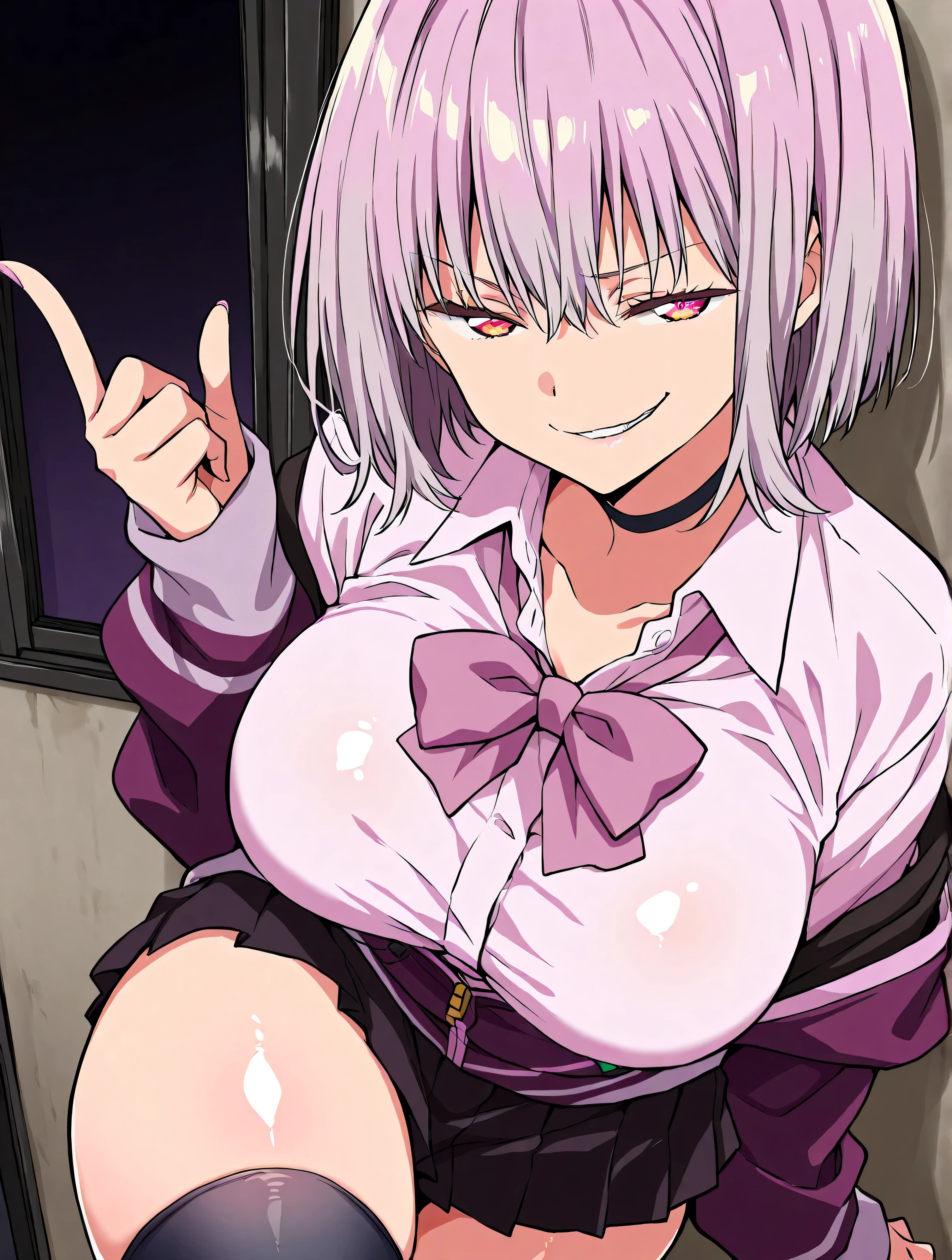 killua ahegao nipple lactating crop top cumming lamia body
