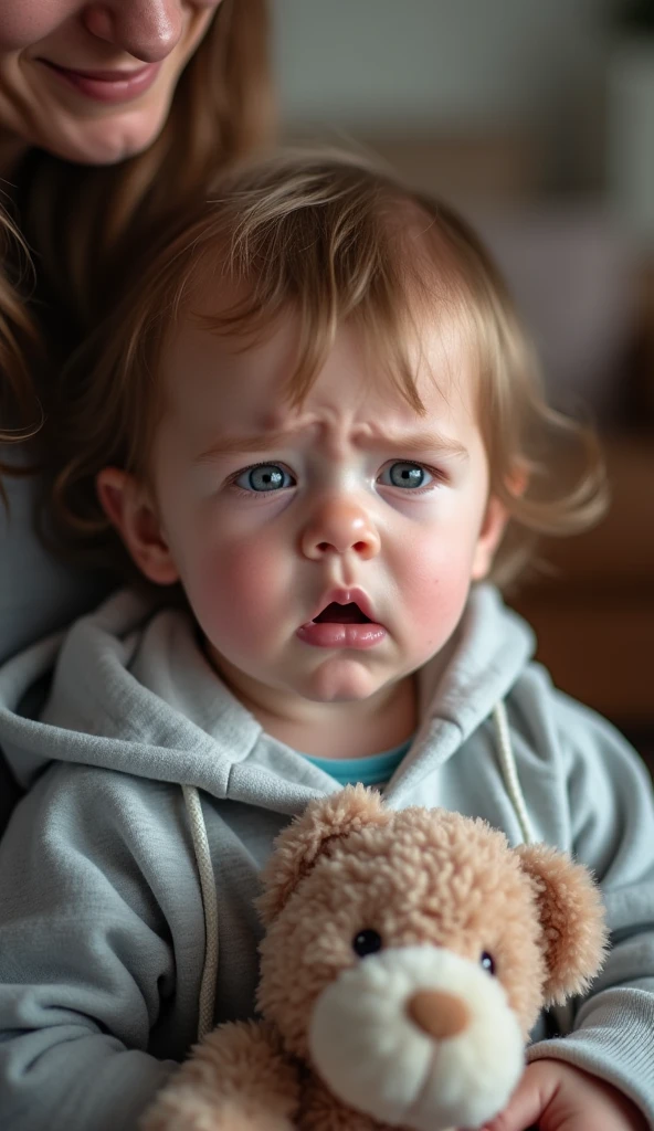 realistic crying baby photo