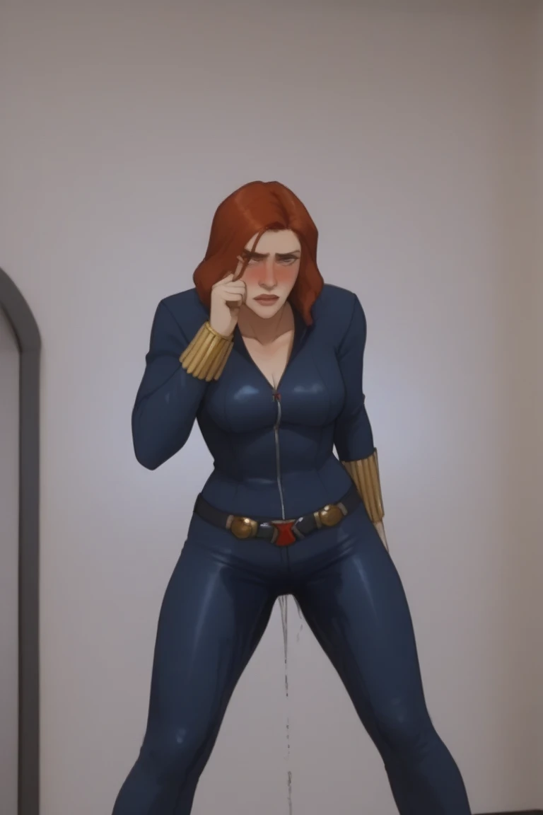 1woman, CARTOON_barbara_ownwaifu,cell Shading,anime coloring, violently torn black tank top, assaulted by a scary man,masterpiece,best quality,.ownwaifu.com,long hair,glasses,red hair,blue eyes,black-framed eyewear,breasts,under-rim eyewear,semi-rimless eyewear, curvy, toned, large breasts, narrow waist, (((she is brutally knocked on the face:1.2))), (((monstrous men punching her cheek:1.2))), (((knocked in the face))), (((assaulted))), pain, (((her cheek is deformed by the violent impact:1.3))), (((strangled woman view:1.2))), (((torn clothes))), (((exposed naked breasts))), (((fast strangling movement effect:1.2))), (((one naked breast:1.2)))