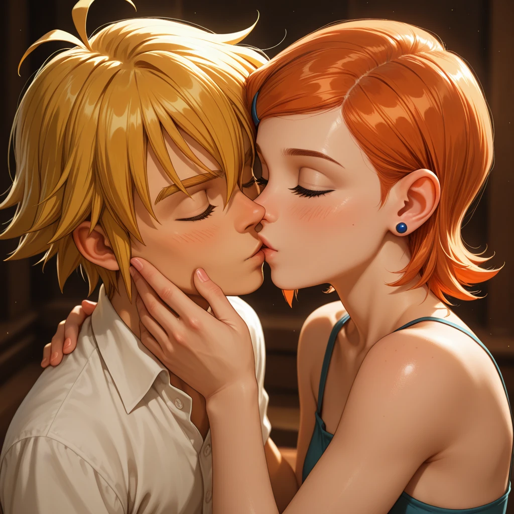 Nami sucking dick