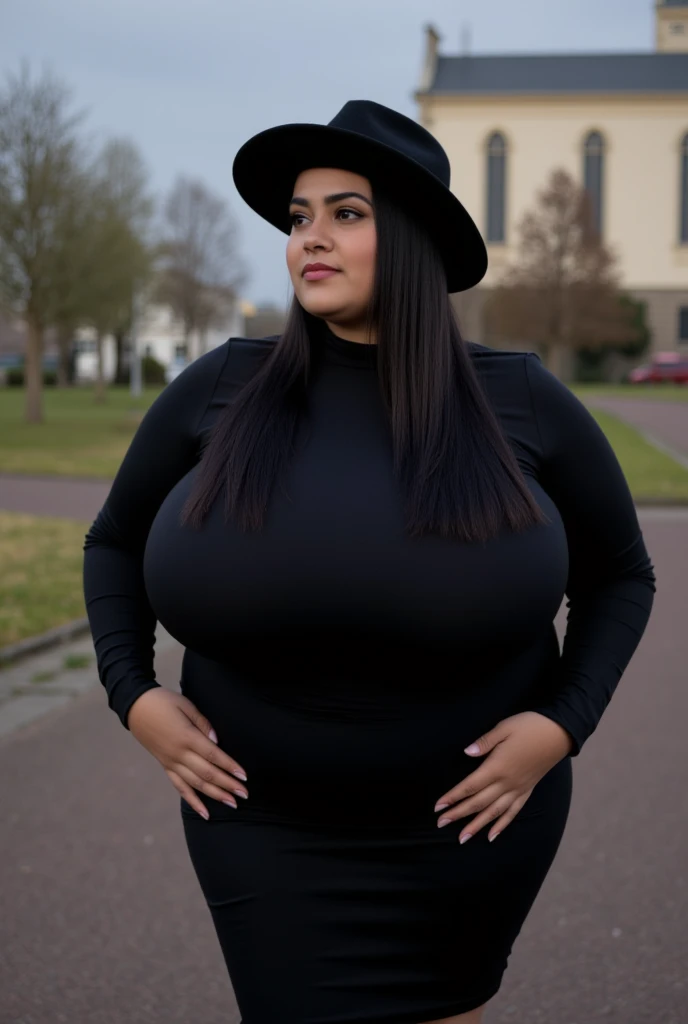 ((best quality)), ((masterpiece)), (detailed), perfect face, Beautiful, mother-in-law, asian-Indonesian , voluptuous, wearing random clothes (formal), In the black room, seductive expression, chubby body, nice body, milf chubby, chinese-Indonesian. Full body, big arm, wide hips , wearing a sneakers, bob hairstyle, , chubby cheeks, 35 year old, chubby tall woman, tattooed thighs , yakuza tattoos , big thighs, big armpits , chubby massive cheeks , thick neck, cold atmosphere, low light, wavy short haired, big breasts, showing her armpits , thick woman , turtleneck, thick woman . Full body, wearing shorts pants