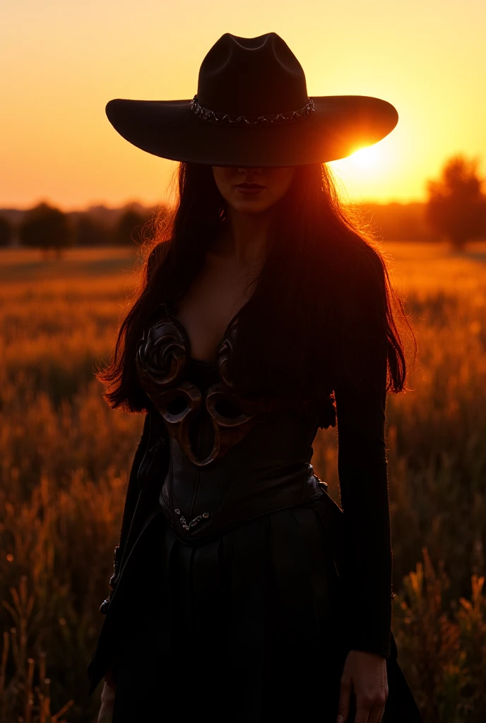 Black clothes　Cowgirl