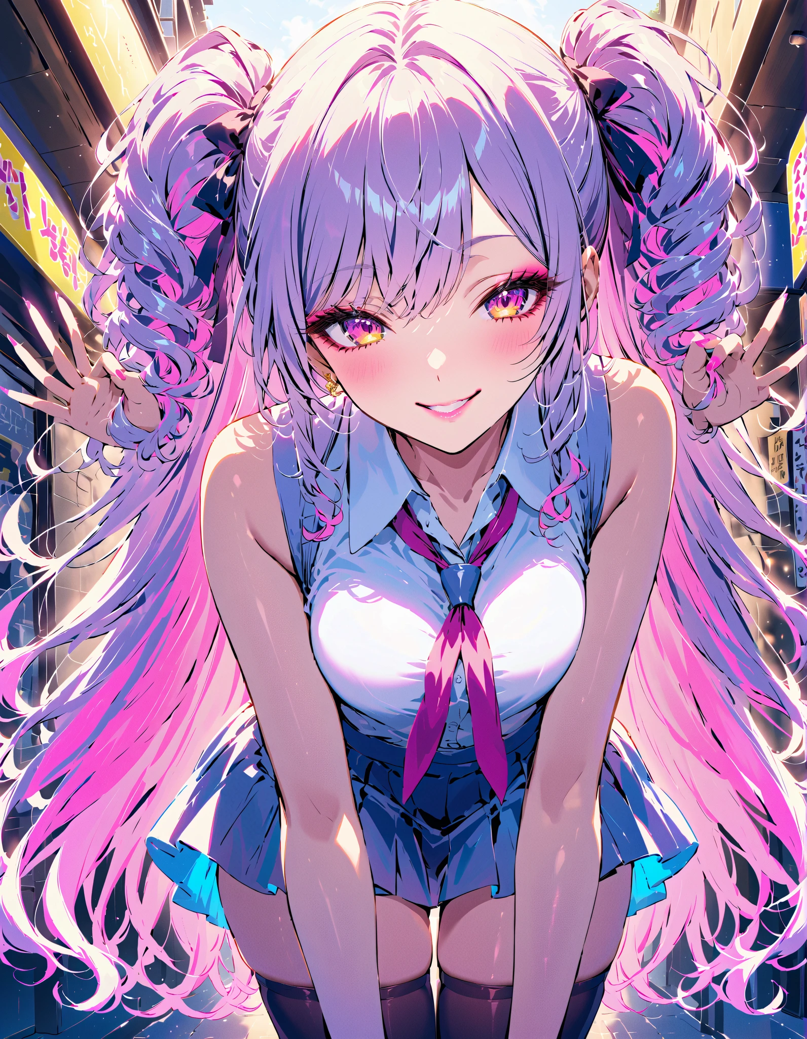 Create a logo for an idol group called AiBabe69. The logo should be modern, energetic, and stylish, using vibrant colors like pink and purple. Include playful elements such as stars or hearts and ensure the name 'AiBabe69' is prominently and correctly displayed in a bold, dynamic font.