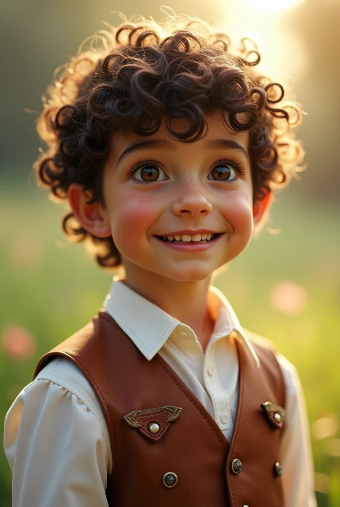 (cbzbb:1.25), portrait of Frodo Baggins Baby's cutest illustration, artstation, CGI_Animation,