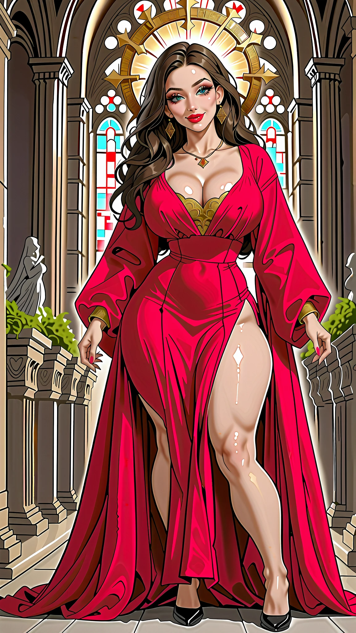 Irish woman, milf, mature, curly hair,black hair, high cheekbones, glossy lipstick, pouting, pouting lips, white pale skin, tall, curvaceous, small waist, big hips, hip dips, large breasts, big breasts, sagging breasts, looking at viewer, Best quality, 8k, Masterpiece, realistic, photorealistic, (gigantic breasts:1.2),wearing beautiful embroidery and jeweled ruffled gorgeous princess ballgown with voluminous full length hoop skirt,
princess in a beautiful embroidery and jeweled rococo princess ballgown with voluminous full length hoop skirt,super detailed gorgeous princess ballgown with voluminous full length hoop skirt,jeweled Gorgeous rococo princess ballgown with long train,jeweled Gorgeous rococo princess ballgown with long train,gorgeous rococo princess ballgown with beautiful embroidery and jeweled, detailed eyes, brown eyes, 