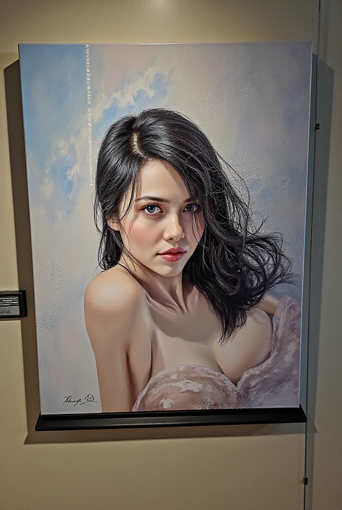 pale washed colors, fantasy fairytale soft skin nude body nymph, busty , clean smooth pussy, blone, detailed watercolor painting, very detailed and colorful, by artgerm, nicoletta ceccoli, annabel kidston, detailed art, highly detailed, intricate