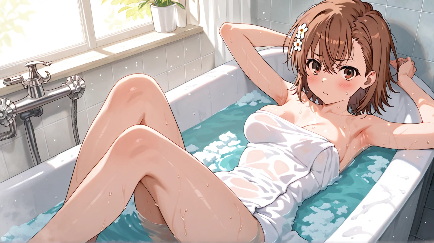 (masterpiece, highest quality, High resolution, 8k, High quality anime sensual illustrations, Detailed and realistic), ((Nausicaa is completely naked and immersed in masturbation)), Nausicaa takes off her clothes to show her large breasts and pussy, Completely naked, Strong sexual desire, Spread her legs, Nausicaa lying on bed in the backwards position to show off her pussy, Masturbate, very cute, very naughty, kind, The best beautiful girl, adorable gaze, (Baby Face), blush, round eyes, ((A crying face begging)), (alone), Light reddish brown hair, short hair, Red Gem Earrings, (Looking at the audience), Beautiful wet breasts, Beautiful ass, delicate, Dripping love juice, Pointed Chest, Pointed nipples, Pointed clitoris, Love Juice, JK high school girl uniform, Ribbon tie, See-through underwear, Perfect beauty, the body is slim, (Perfect and detailed anatomy, Beautiful and elaborate face&eye:1.5, Shiny skin, Perfect balance), Luxury Hotel Suite, Bed, Chair, Table, Sofa, Dresser, Bottle, Bathtub, Wash basin, Love mat, Sex goods, Flower garden, Waiting for sex, Covered in semen, Rapid breathing, Drooling, Open her mouth, With pride, look up, Shake and fuck, Pussy from the behind, Twist her hips violently, Nausicaa feels very good, Nausicaa is splashing away lovejuice, Nausicaa has been sex slave, becoming an ahegao face, becoming a sex addict. (I want to see Nausicaa's lewd sexy scean) ,very adorable Nausicaa.