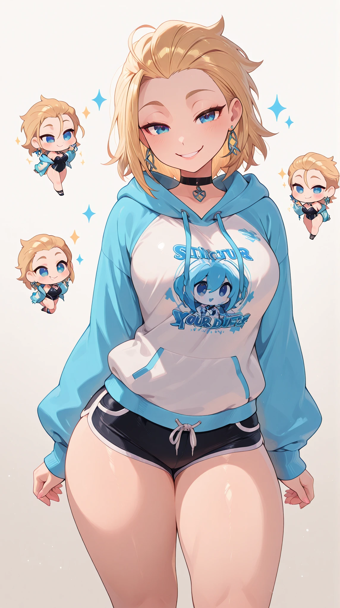 Sexy woman wearing a ((big diaper)), (diapered), standing in front of her (university lecture hall), ((embarrassed)), center of attention, pleasure, (kinky), facing crowd, sweatshirt, sneakers, striped stockings, colorful, fantasy, (magic), (magical), (big breasts), wide hips, blushing, stage lights, ((vulnerable)), kinky, blonde, ((blushing)), ((surprised, raised eyebrows, shocked)), ((orgasmic)), (((hypnotized))), (hypnotic), drooling, (submissive), ((glowing pink eyes)), (pink iris), ((relaxed)), ((ecstasy)), collar, big lips, bimbo, long lashes, kissy face, eyes crossed, puppet magic, (((mesmerized))), ((thought bubble expression)), (internal conflict), ((mind controlled)), ((possessed)), ((erotic possession)), ((thick cushy diaper))