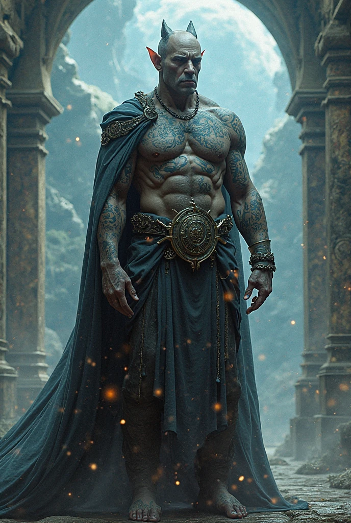 muscle，warrior，captive，male，Dragon Swimsuit，Kneeling，Being hypnotized
