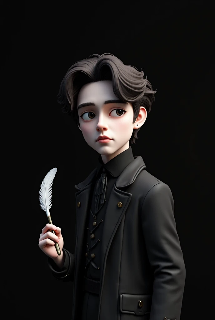 tribunal, adorable boy, triste, choroso, mancha de sangue, quarto em chamas, cabelos pretos, Mini Top Hat, toupeira sob o olho, Streaming tears, desespero, espelho com escrita, velas, Romantismo, gothic art, master part, UHD, Detalhes altos, alta qualidade