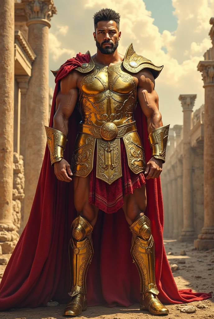 Man leaning against a tree in the costume of a Greek god, wearing a costume of the Greek gods, with gold accents, ultra realistic, hyper detailed, cinematic, high resolution, 8K