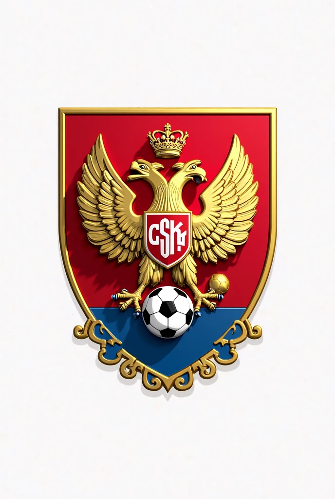 Create a football team crest written real city 