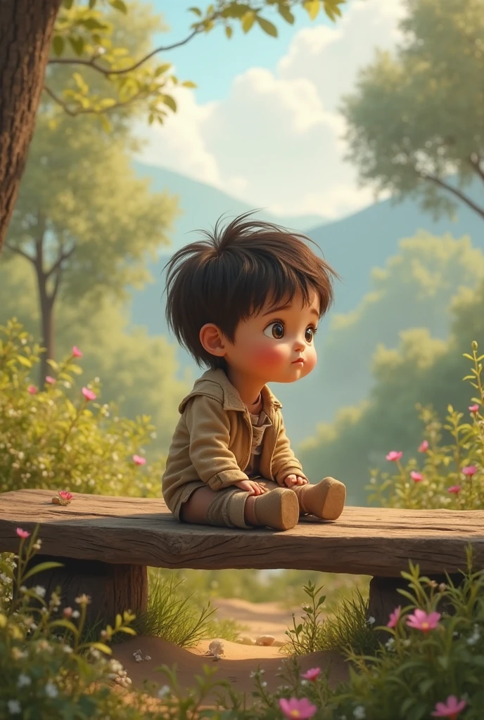 teen girl but wants to be a boy, he has short hair, a bear that is cranbearry color, hideing, wants to be safe