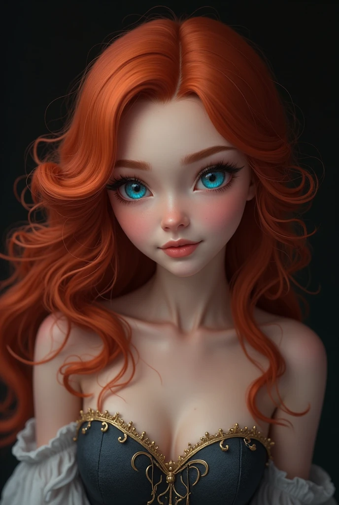 (amazingly detailed, beautiful detailed face, masterpiece, best quality), Jessica Rabbit, The  Bride Tim Burton