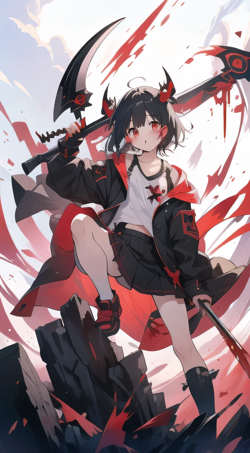 JK Shibuya cute (Big Reaper's Scythe with Blood)