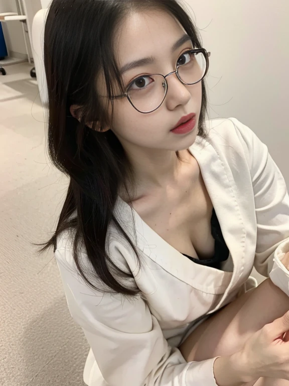 (masterpiece, Highest quality:1.3), smile、(Very detailed:1.2), (hyperRealistic:1.3), (RAW Photos:1.2),(Spread your legs:1.4)、High resolution raw color photos, Professional photos, (PhotoRealistic:1.4), (Realistic:1.4),(Small Nose:1.4)、(Glare:1.4)、Big eyes、Long eyelashes、Professional Lighting, Perfect Anatomy, (Very large breasts:1.2), (Detailed face), (Cute appearance:1.5), (Long black hair:1.5), necklace, bracelet, sexy, erotic sexy, (足を開いたsexyなグラビアポーズ:1.8), (Beautiful woman wearing short sleeve romper: 1.3)、take a bath、(Multiple ear piercings:1.4)、(Selfie:1.4)