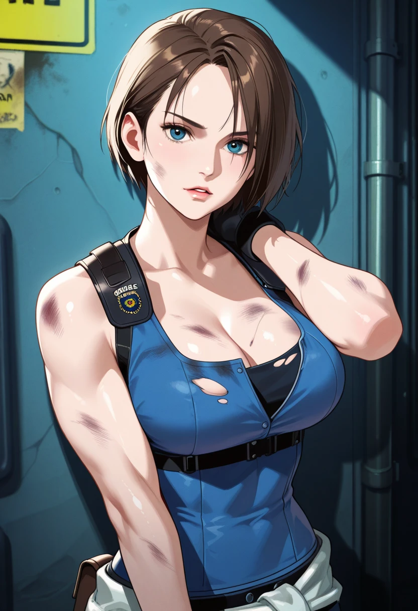 Jill Valentine half naked