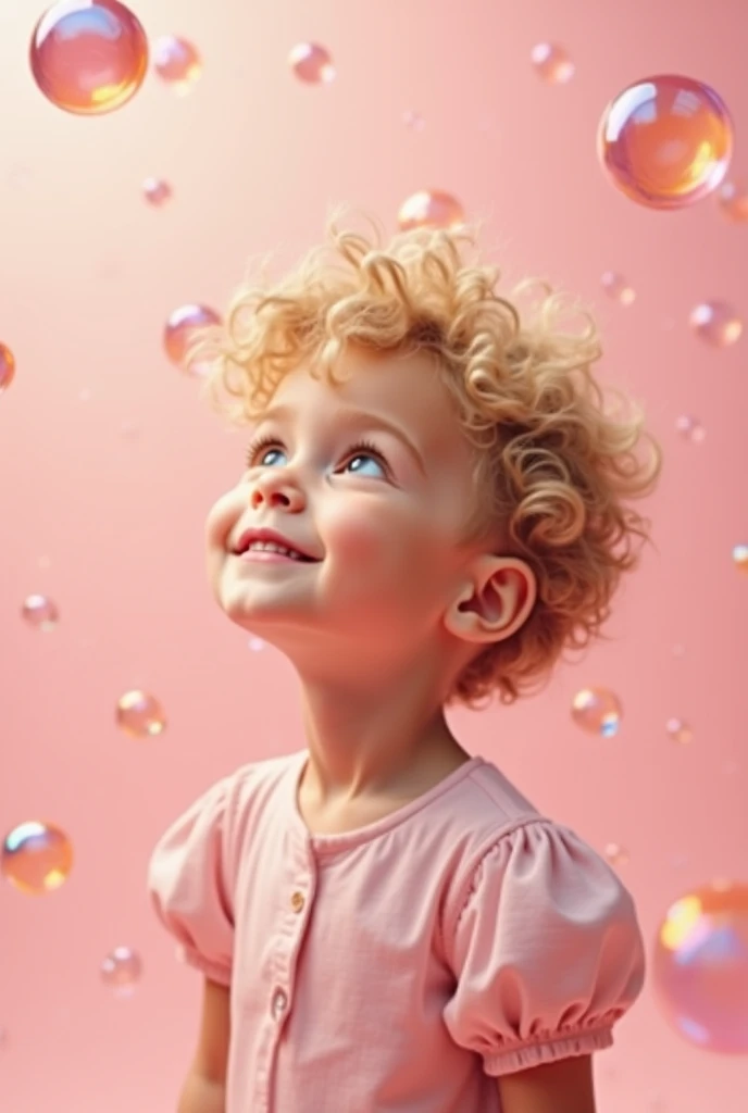 vaporwave style , Portrait T，Beautiful and cute little girl Shirley Temple blows bubble gum