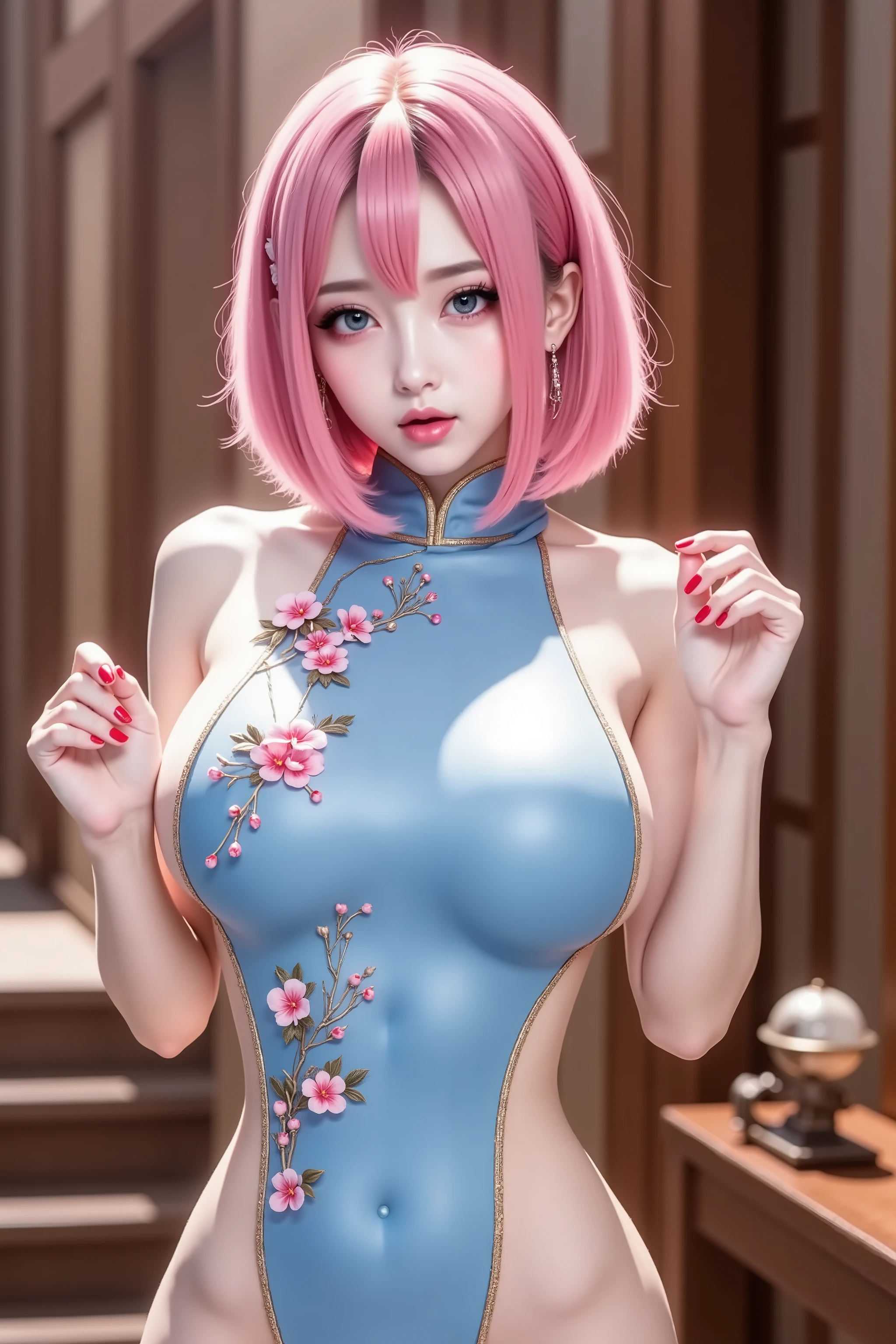 anime big breast_artwork of a, Rococo, Grand_photographed, Polaroid, annoyed_Girl, neonlight_Glowing_Hair, kanon_5D_Mark_4, neonlight_Light, Kodak_Ektar, Flamboyant, Pastel_colours, Curved_Lines, elaborate_detail, Rococo, J's Art.c. Ryan Decker