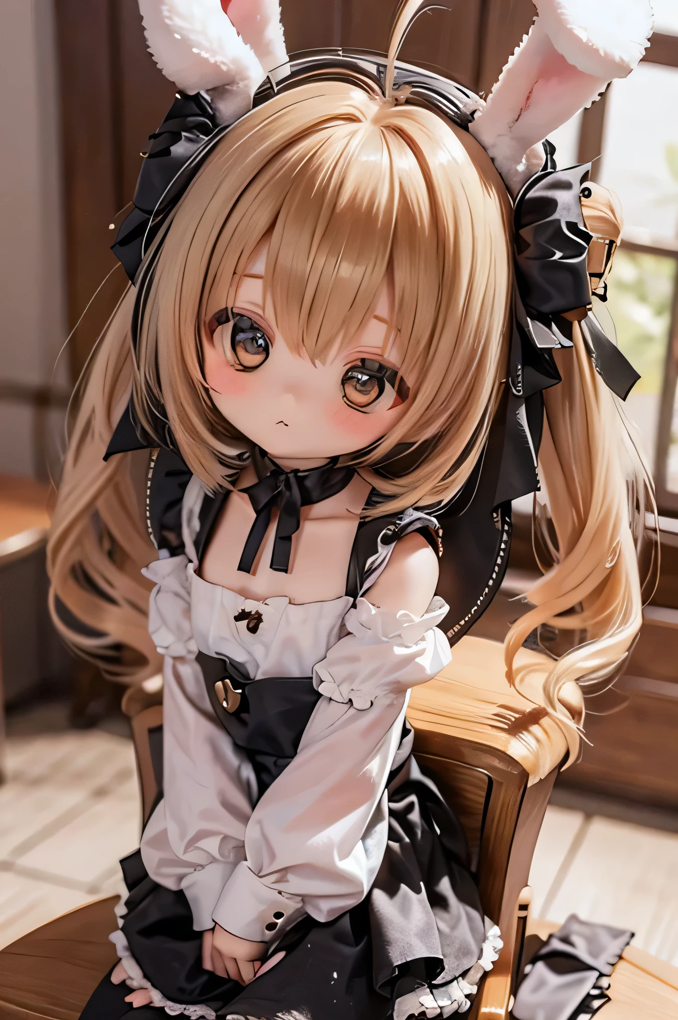 
          Rabbit         、           chibi    、     In a tea room with just the right musclesピアノのそばに立っている少女、           wear gothic clothes    、In a tea room with just the right muscles、Drink tea in a half sleeping chair