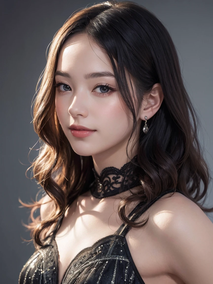 🐶Realistic Gothic Digital Art Portrait High Resolution, Swimwear　Ridiculous

