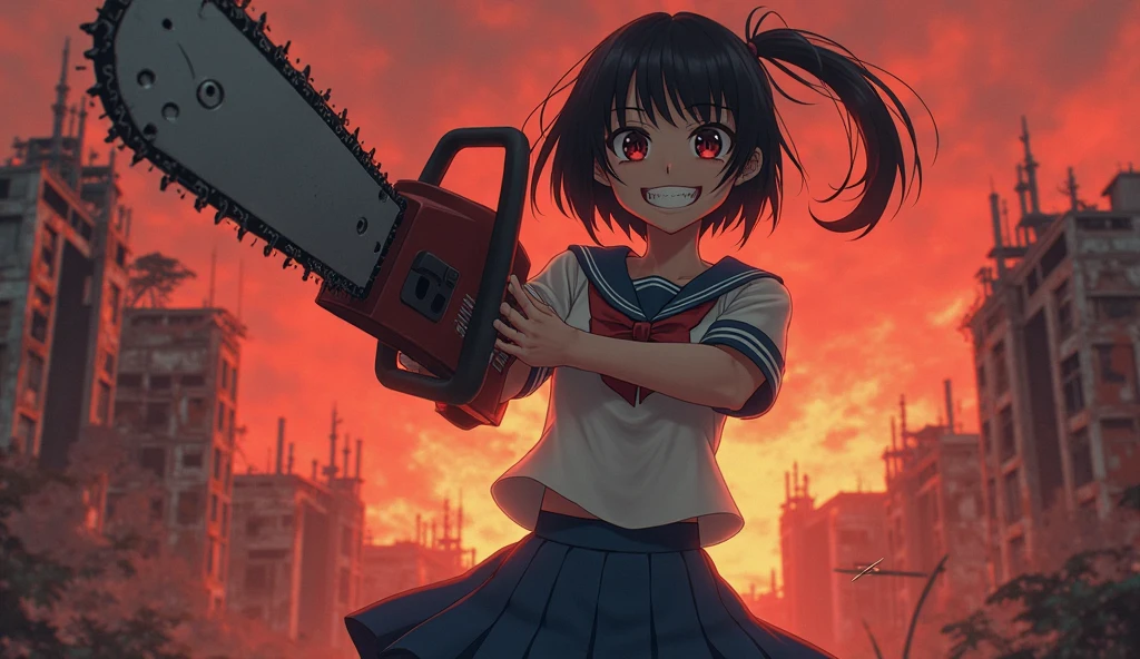 Kobeni, chainsaw man, kobeni chainsaw man, blushing, cute, anime girl, panties