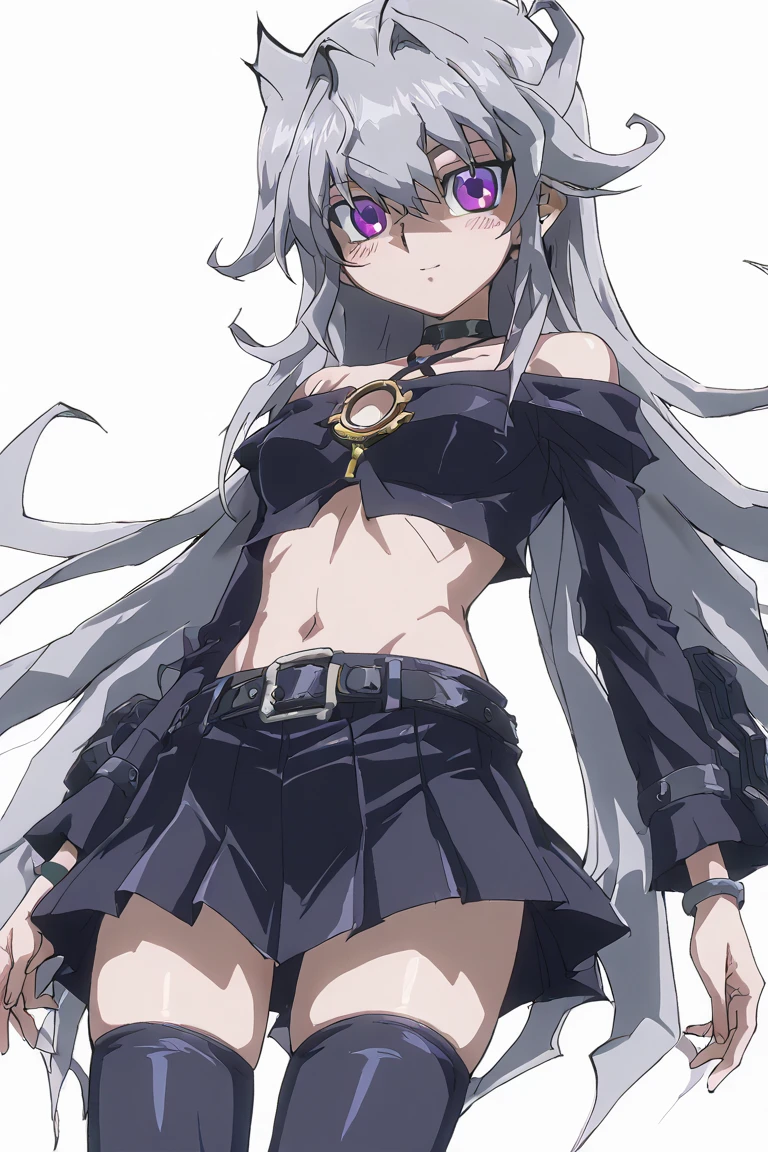 reona silver hair long hair large breasts purple eyes hair ornament jewerly hair between eyes,sweeter,jeans
