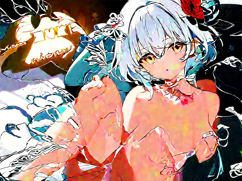(NSFW 1.3) white panty, estilo de arte anime (colorido)