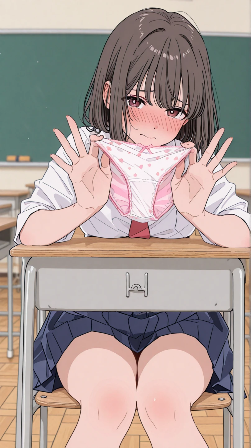 1girl,
indoor, lockerroom,
short bob hair, purple hair, BREAK,
volleyball uniform,
Looking down,Look at the viewer,from a ,From below,low angle shot,{{{from below:2.0}}},
BREAK, Presenting Panties,(((pink panties)))
masutepiece, Best Quality, , absurderes, Perfect Skin, Detailed skin texture, ultra-detailliert, 8K, Intricate details, beautifull detailed face,hight resolution,
 {{{shaded face}}}, mock, smile big, happy smile, open mouth, looking down at viewer, masterpiece,absurderes, beautiful detailed face