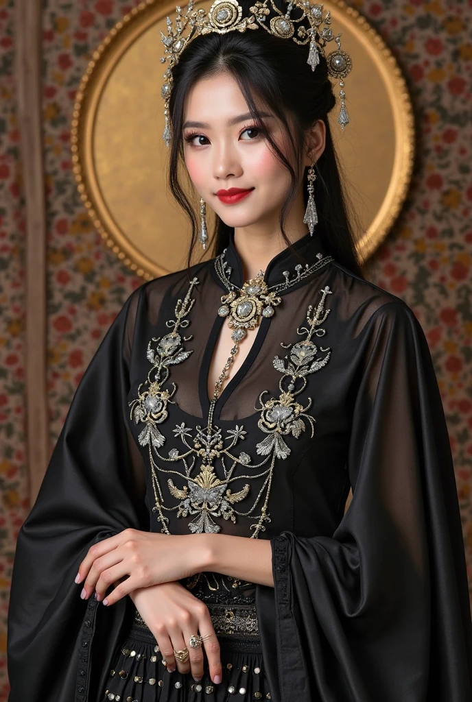 (Hyperrealistic,)4K,35mm,hyper-high detail, Professional lighting, Best quality, 超高分辨率, Visually stunning, (1girll:1.1), (Uyghur clothing 1.2),realskin,(Perfect body 1.3)(Ultra-delicate face)