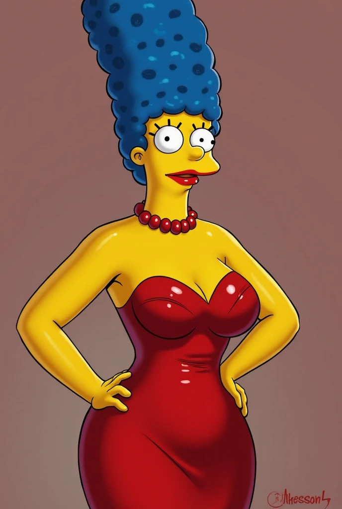 Marge simpson tight dress perfect body