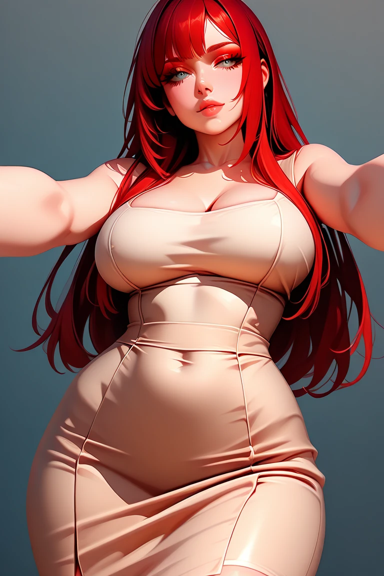 ((masterpiece)), ((proportion Aurea)), ((Dynamic)), ((natural)) ((best quality)), ((ultra-detalhado)), ((cabelos desgrenhados)), {1mulher madura}, {red hair}, {demon horns on the head:1.2}, {orelhas de elfo:1.2}, olhos azuis, {{faixa de cabelo}}, seios grandes , (roupa casual), {pubic_tatuagem, tatuagem brilhante}, {{anatomia perfeita}}, {{scenecy: jardim fantasy}}, {fundo com desfoque}, mudo, Desviando o olhar, Bottom-up view, perfeito:1.2