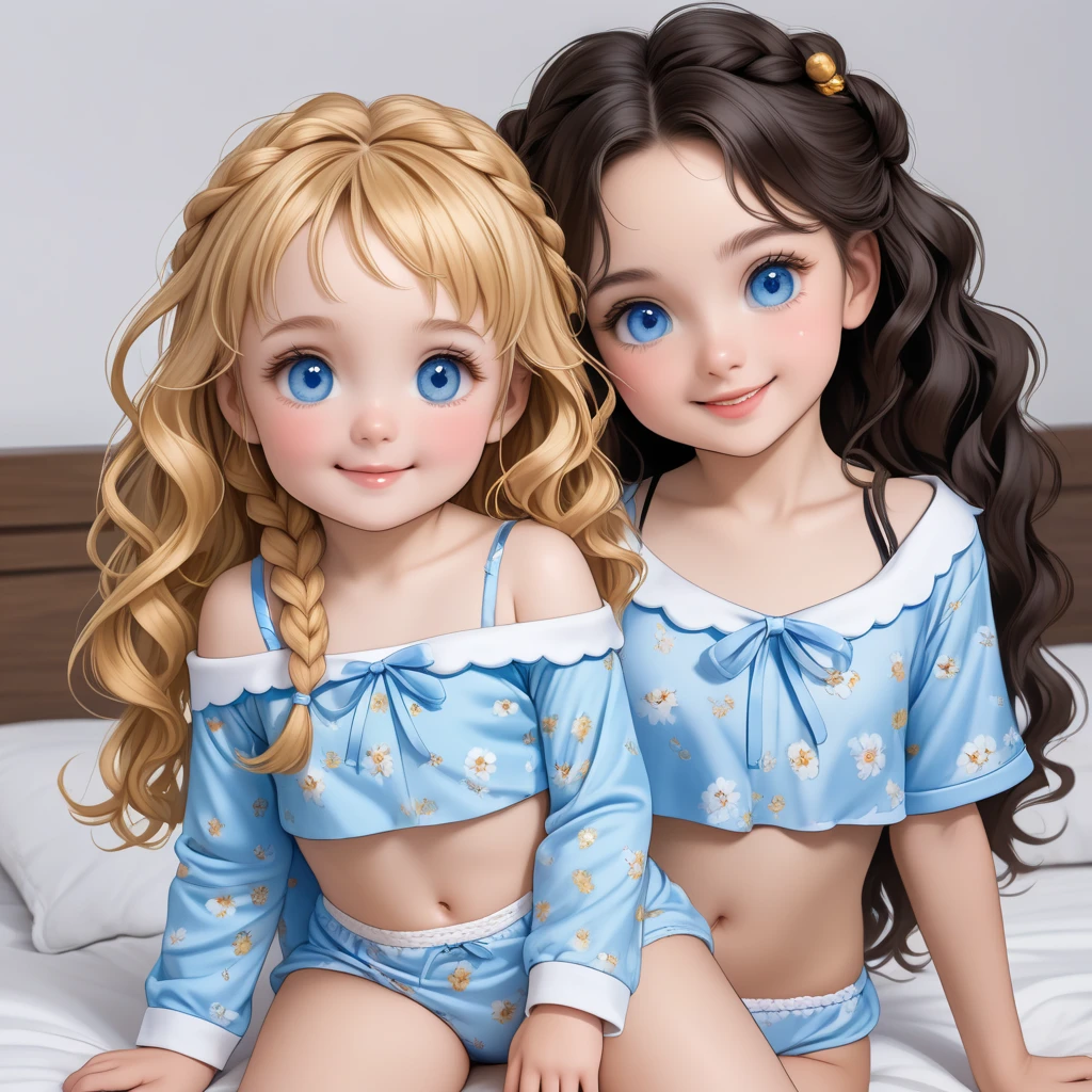 Grupo com 5 fisioterapeutas, 4 meninas uma com cabelo curto cacheado preto rosto redondo, outra menina cabelo longo com transa cabelo castanho, outra cabelo curto liso preto outra menina cabelo longo loiro e um menino morendo, todos de jelecos branco, ao fundo UTI neonatal