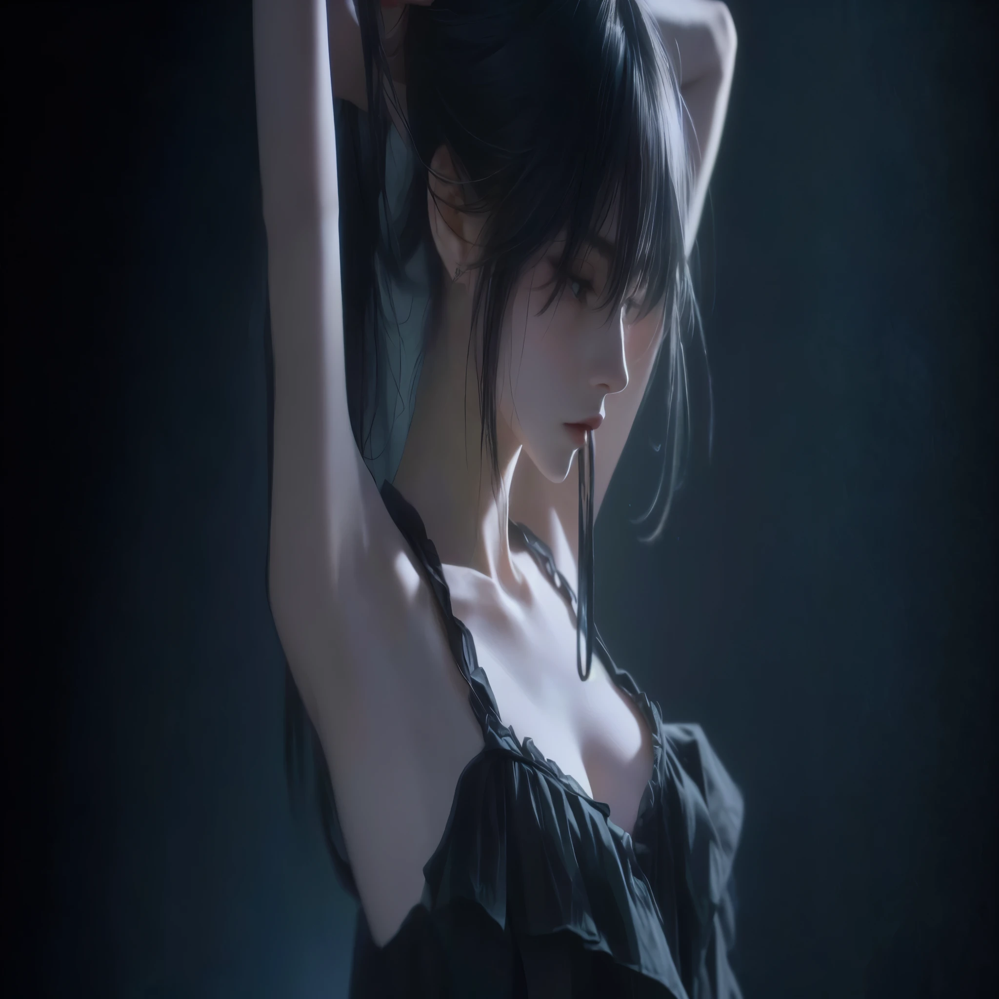 This character is the theme,Generate other wallpapers about her,Don't look at the audience,Do not change the character's appearance or clothing