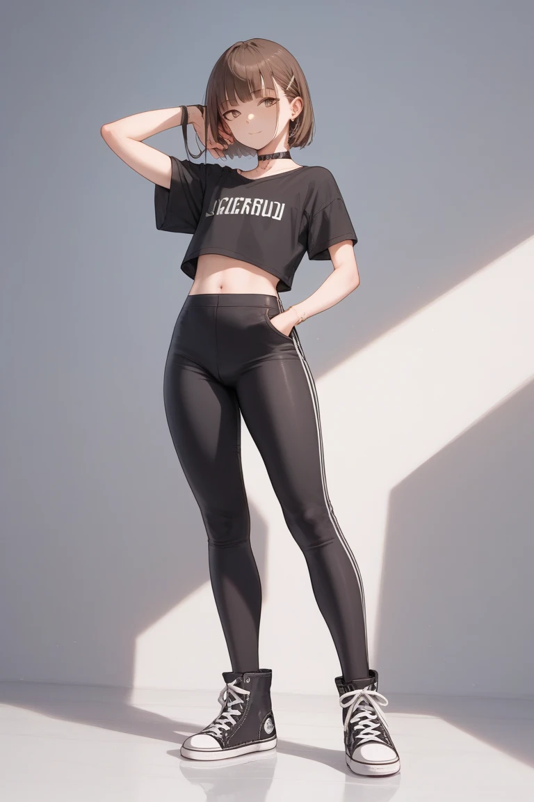 Femme 20ans, gros cul, legging
