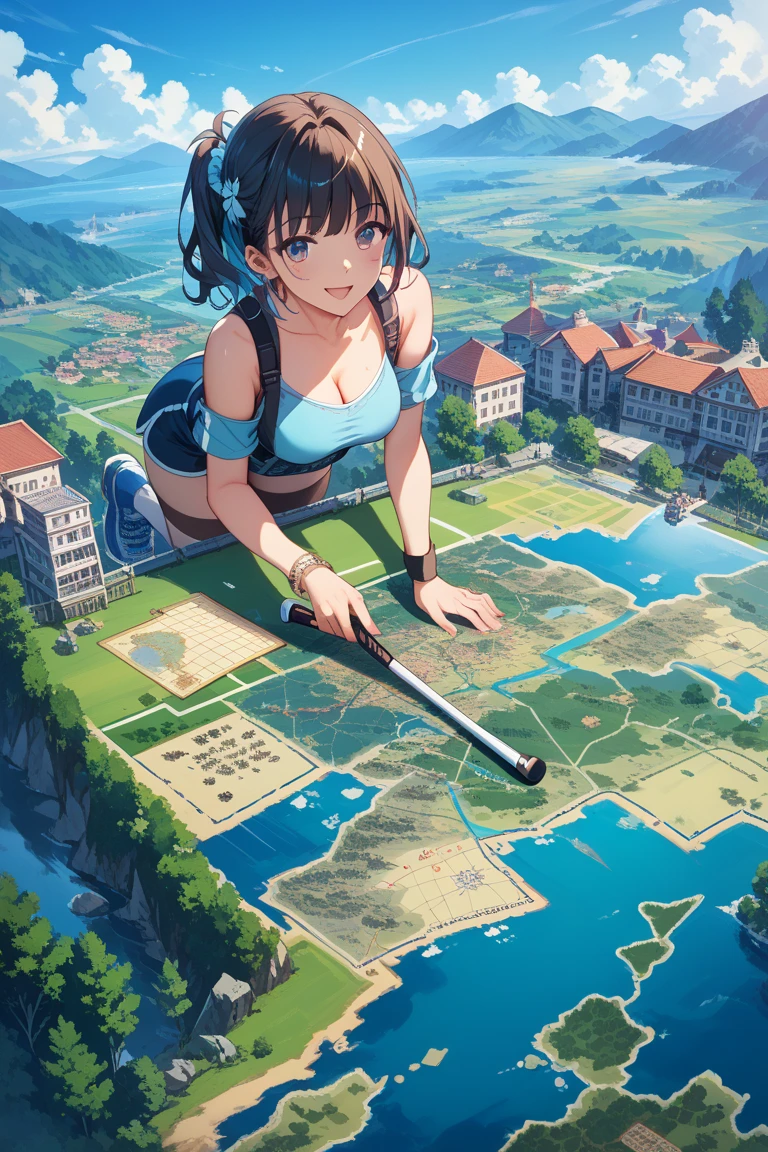 anime girl in a bikini posing in a park with trees, seductive anime girl, smooth anime cg art, realistic bikini, (anime girl), by Jin Homura, attractive anime girl, beautiful anime girl, anime moe artstyle, cute anime girl, beautiful alluring anime teen, pretty anime girl, extremely detailed artgerm, ecchi anime style, 