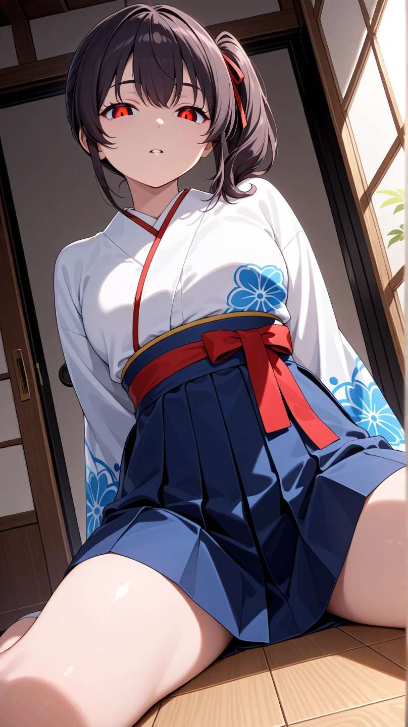 top-quality、hight resolution、ultra-detailliert、masterpiece、Raw photography、realisitic、Photorealsitic、extremely delicate and beautiful、finely detail、Textured skin、in hotel 、japanese、22 years old woman 、(((woman is wearing Japanese-idol costume like akb48,)))、woman upskirt and Showing pink panties,detailed panties,detailed frilled panties showing,woman wearing idol-costume like akb48 、tall、Brown hair、,sweat,wet skin,((1boy)), beautiful, masterpiece, best quality, extremely detailed face,perfect lighting,penis, (((sex))), , 8k uhd, dslr, soft lighting, high quality,detailed skin,blurry,(cross-eyed:1.2),(white blouse),(blue bow:1.2),pov,(((blue plaid miniskirt:1.2))), jirai fashion,Japanese idol-costume like akb48,from below pov, (having sex:1.3) , (vaginal, sex:1.3) , (spread legs) , (solo:1.2